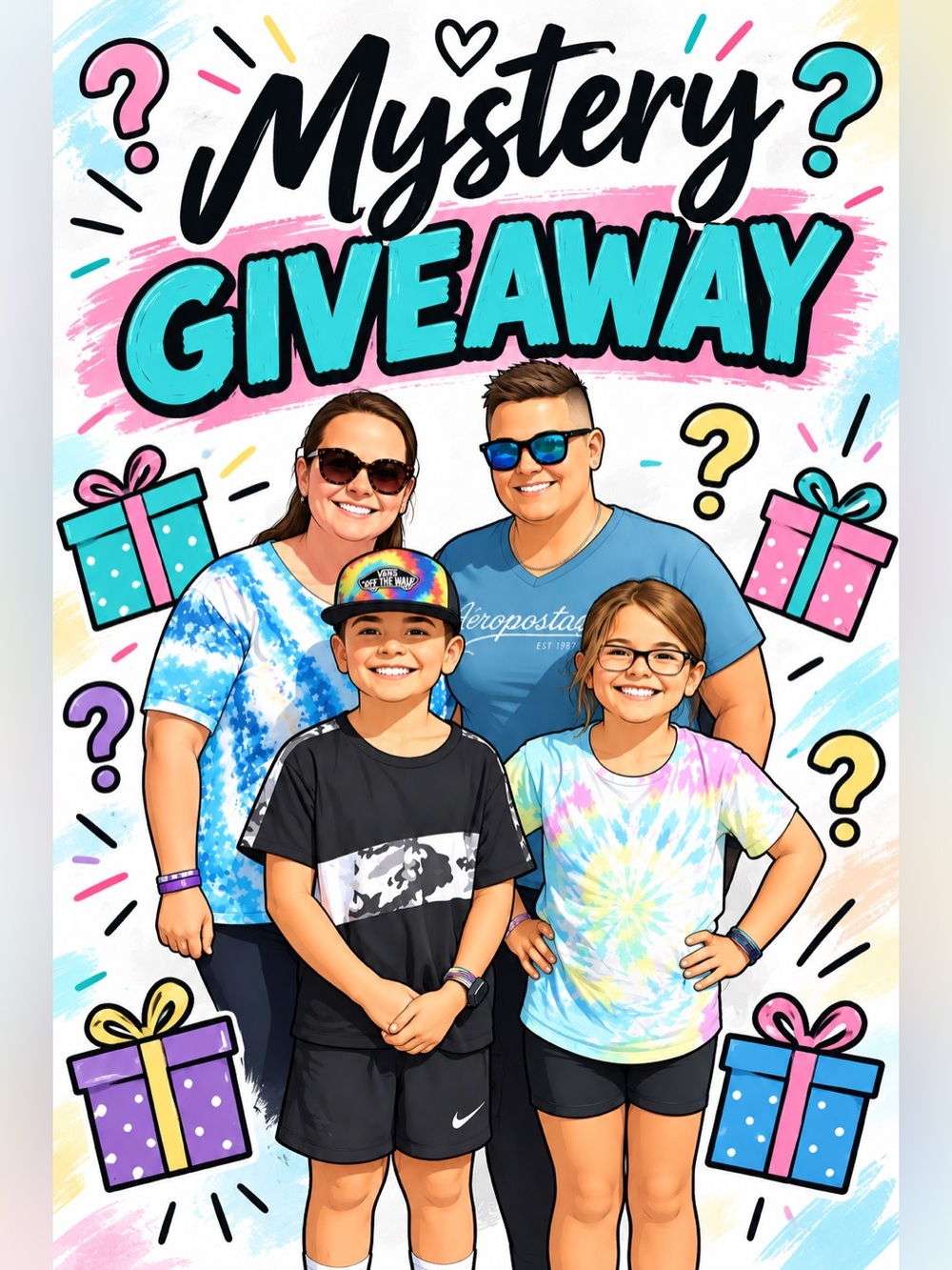 Mystery item giveaway
